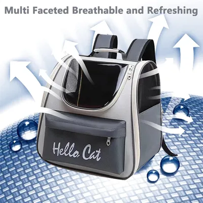 IntiMeg Sac à dos de transport pour chats