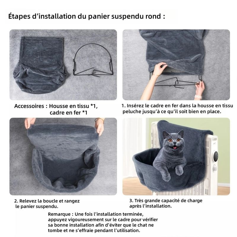 Pet Planet Hamac pour chat du radiateur