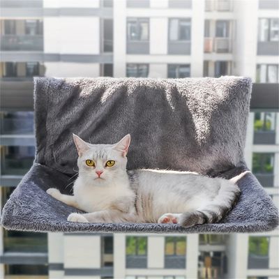 Pet Planet Hamac en peluche L - shaped pour chat