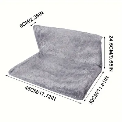 Pet Planet Hamac en peluche L - shaped pour chat