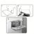 Pet Planet Hamac en peluche L - shaped pour chat