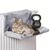 Pet Planet Hamac en peluche L - shaped pour chat