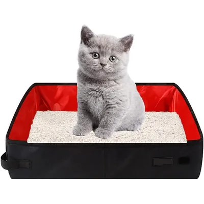 UAMLY Arenero plegable para gatos