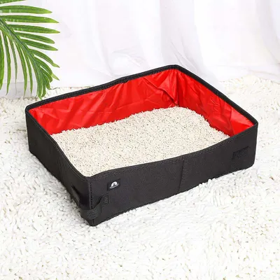 UAMLY Arenero plegable para gatos