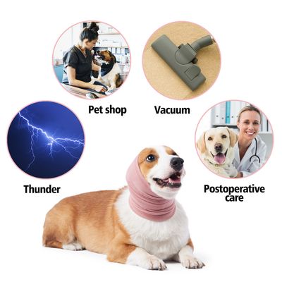 UAMLY Fundas elásticas para orejas de perro, color rosa