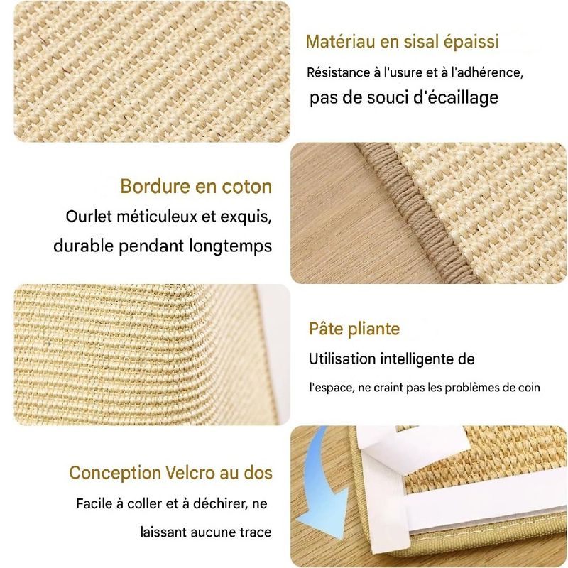 Petopia Tapis à griffer en sisal pour chat
