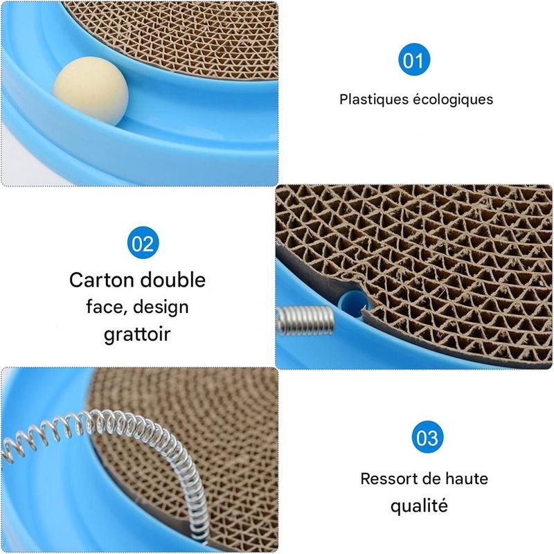 IntiMeg Griffoir en sisal pour chat