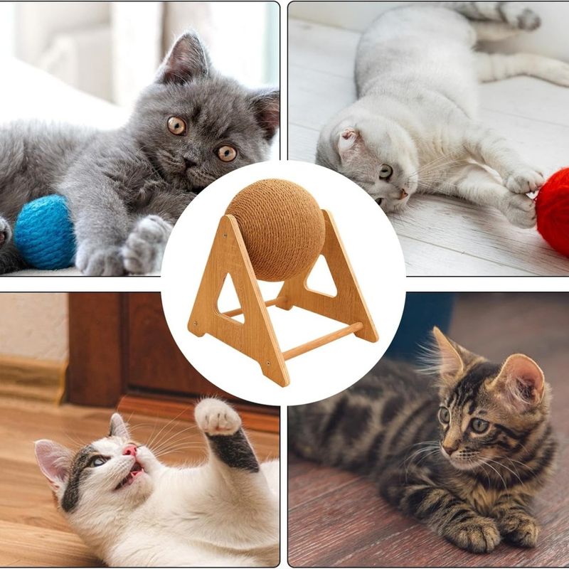 Petopia Balle à gratter pour chat