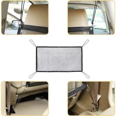 Filet de sécurité pour chien de voiture