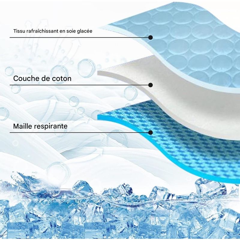 Pet Planet Chiens et Chats CoolingPadSet Matelas de Refroidissement