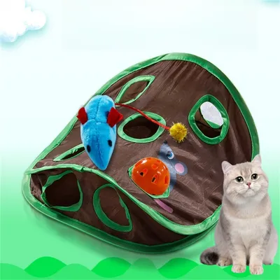 Pet Planet Tunnel pour chat en polyester