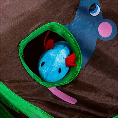 Pet Planet Tunnel pour chat en polyester