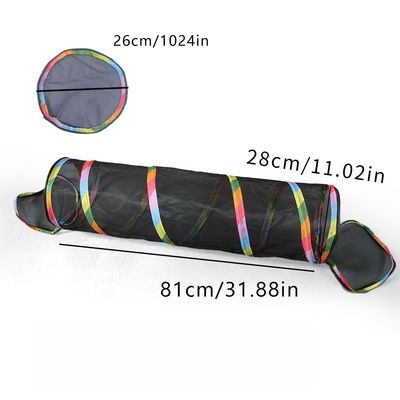 Pet Planet Tunnel en mousseline pour chat
