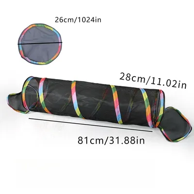 Pet Planet Tunnel en mousseline pour chat