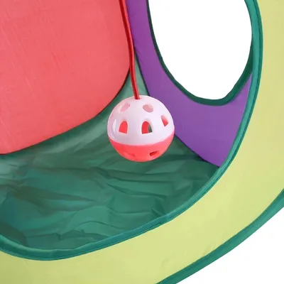 Pet Planet Tunnel arc - en - ciel pour chat