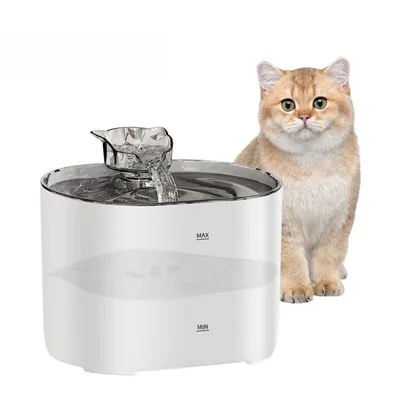 Pet Planet Boîte d'eau automatique pour chats 2.2L