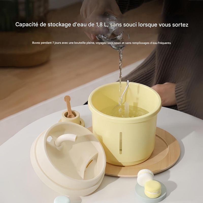 FurryFusion Fontaine à eau pour chat