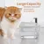 UAMLY Fontaine à eau pour chat - avec pompe silencieuse