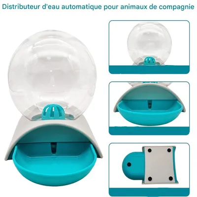 IntiMeg Fontaine à chat,rose,2.8L