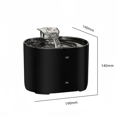 Pet Planet Boîte d'eau automatique pour chats 2.2L