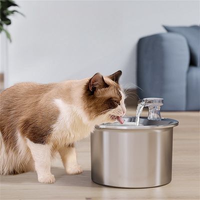 Pet Planet Boîte d'eau circulante en acier inoxydable 304