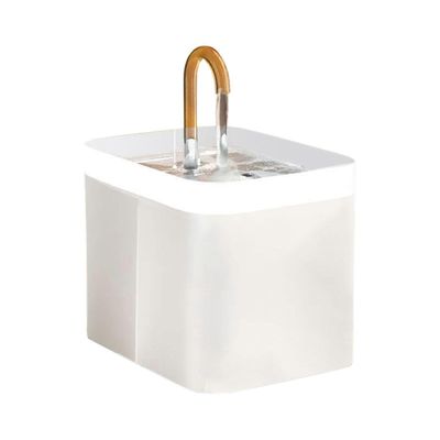 UAMLY Fontaine à eau pour chat à débit réglable