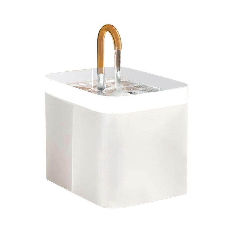 UAMLY Fontaine à eau pour chat à débit réglable