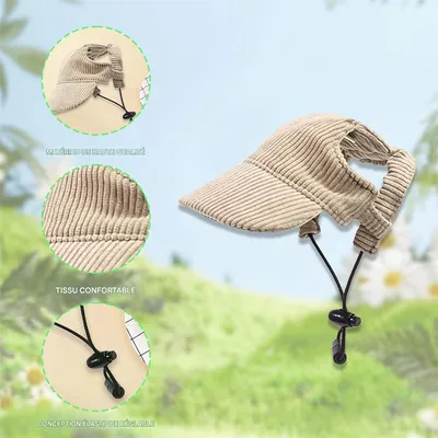 IntiMeg gorra de béisbol para perros