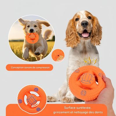 Pet Planet Chiens JouetsSet Jouet en Latex Interactif