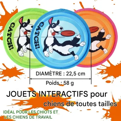 Pet Planet Chiens Jeu De Vol À Trois Disques