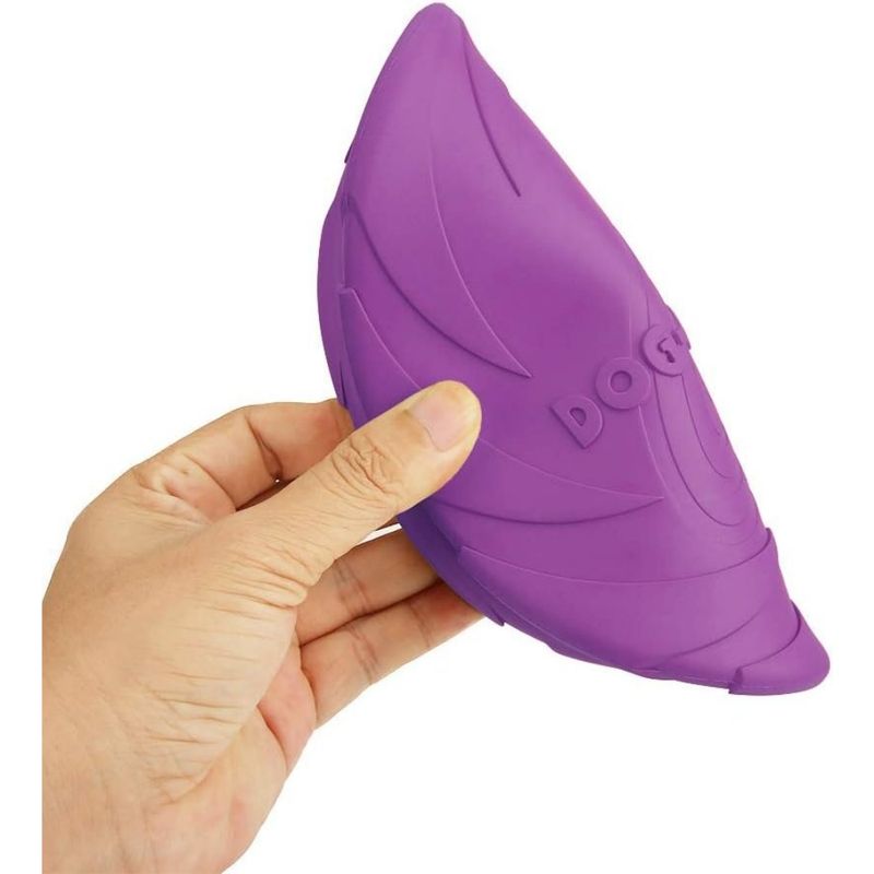 Pet Planet Chiens Deux - Pack Disques Volants en Caoutchouc Naturel