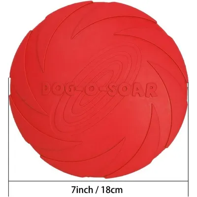 Pet Planet Chiens Deux - Pack Disques Volants en Caoutchouc Naturel