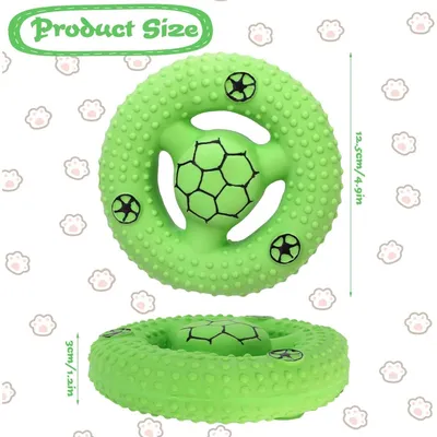 Pet Planet Chiens JouetsSet Jouet en Latex Interactif