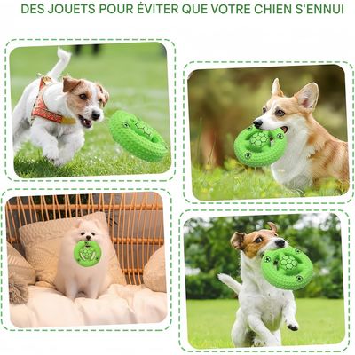 Pet Planet Chiens JouetsSet Jouet en Latex Interactif