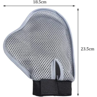 Pet Planet Chiens/Chats Deux - Pack Gants de Toilettage