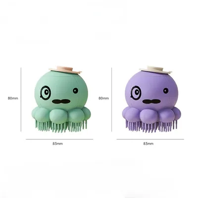 Petopia Brosse de toilettage en silicone pour animaux de compagnie