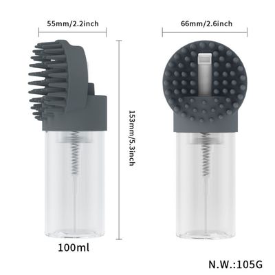 Petopia Brosse de bain 2 en 1 pour chien et chat