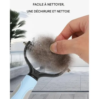 Petopia Brosse de toilettage pour chien et chat