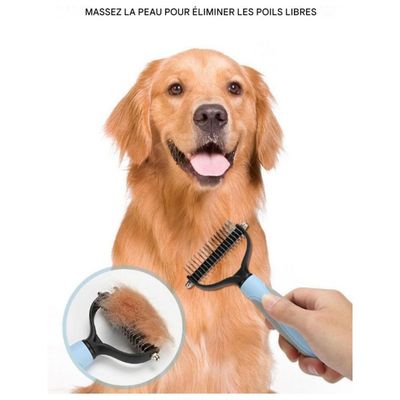 Petopia Brosse de toilettage pour chien et chat