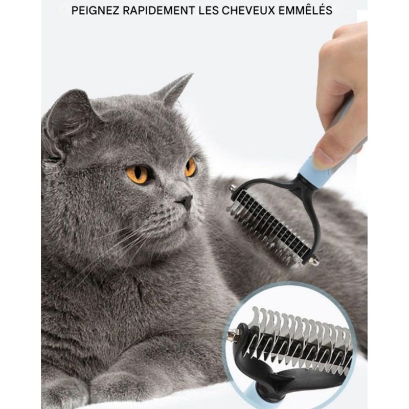 Petopia Brosse de toilettage pour chien et chat
