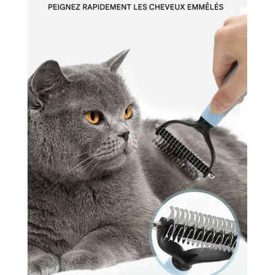 Petopia Brosse de toilettage pour chien et chat