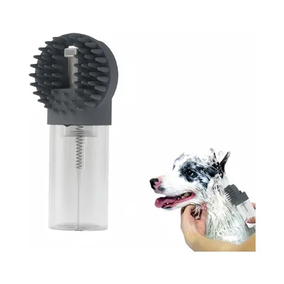 Petopia Brosse de bain 2 en 1 pour chien et chat