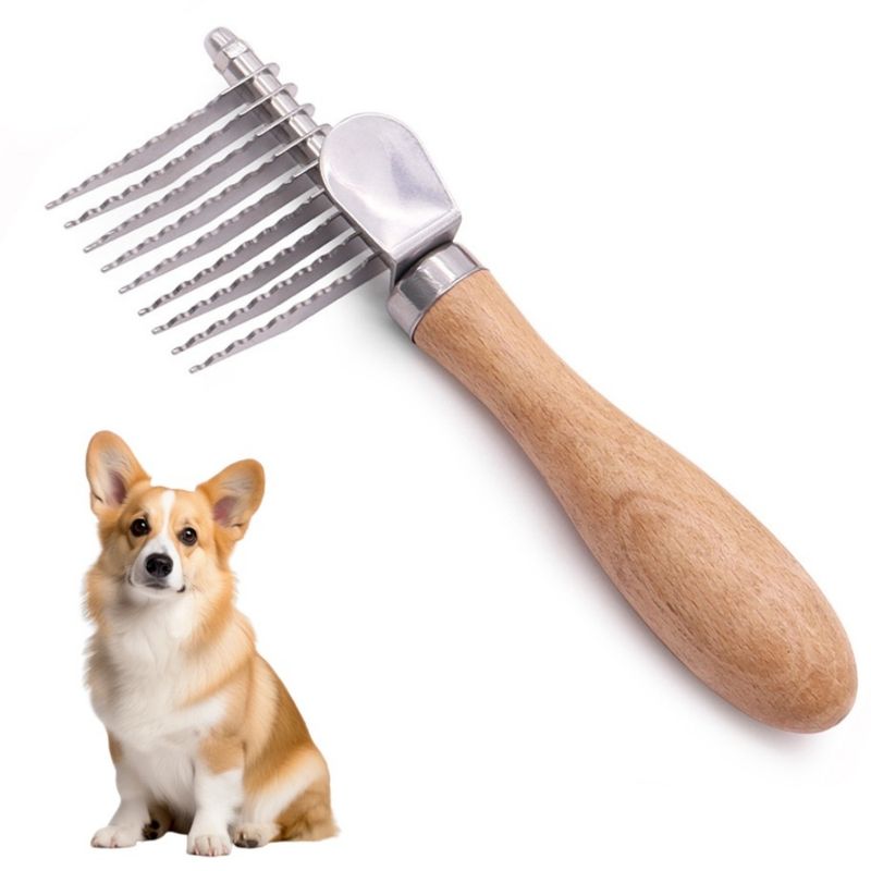 Petopia Peigne Démêlant pour Chiens et Chats