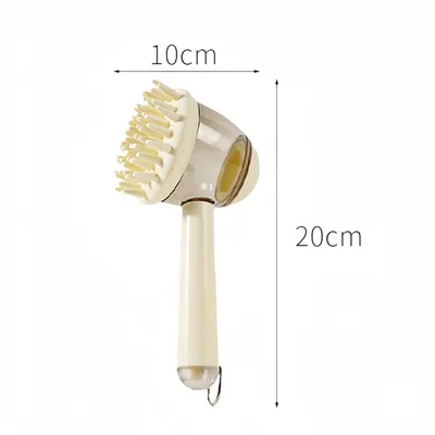 Petopia Brosse de bain pour animal de compagnie