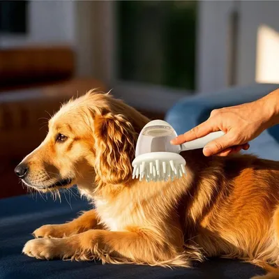 Petopia Brosse de bain pour animal de compagnie