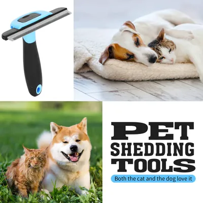 UAMLY Brosse pour chien à poils longs et courts