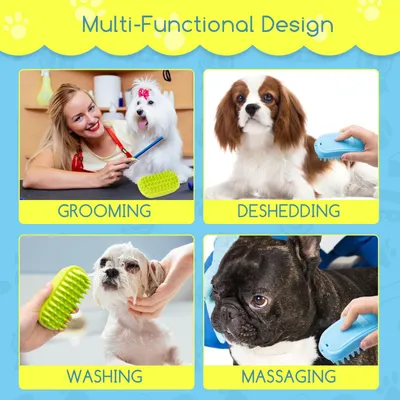 UAMLY Brosse pour chien à poils courts