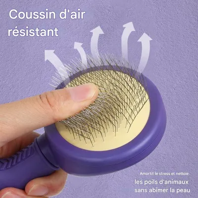 Petopia Peigne de massage pour animaux de compagnie