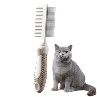 Petopia  Peigne double face pour animaux de compagnie