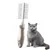 Petopia  Peigne double face pour animaux de compagnie